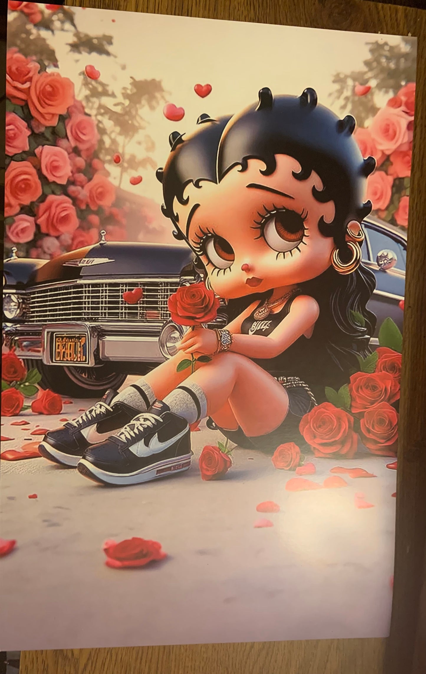 11X17 Poster by RODELA (Betty Boop Version #1) 110 Gloss Card Stock